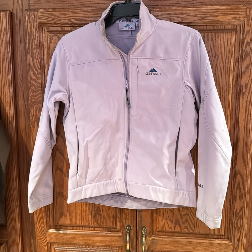 Denali coat. Fleece interior; Weatherproof exterior.